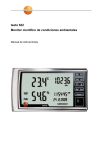 testo 622 Monitor científico de condiciones ambientales