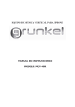 (MCV-40K GRUNKEL-USB- MANUAL EN ESPAÑOL)