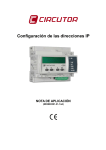 Configuración de las direcciones IP