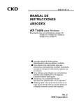 MANUAL DE INSTRUCCIONES ABSODEX AX Tools