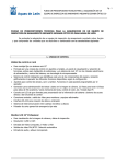El Pliego de Especificaciones T&eacute;cnicas