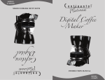 Digital Coffee Maker C D