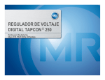 REGULADOR DE VOLTAJE DIGITAL TAPCON® 250