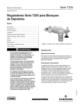 Reguladores serie T205 para Blanqueo de depósitos