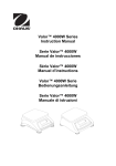 Valor™ 4000W Series Instruction Manual Serie Valor™ 4000W