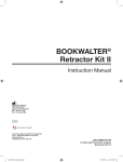BOOKWALTER® Retractor Kit II