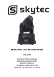 MINI SPOT LED MOVINGHEAD 150.446
