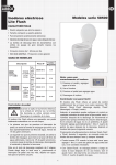 Inodoros el&eacute;ctricos Lite Flush