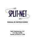 Split-Net Manual - Spanish