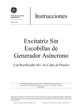 Excitatriz Sin Escobillas de Generador Asíncrono