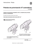 311649D, Automatic XT Spray Guns, Spanish