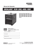 IDEALARC&reg; R3R-300,-400,-500