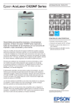 Epson AcuLaser CX29NF Series