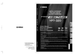 PSR-E323/YPT-320 Owner`s Manual