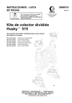 Kits de colector dividido HuskyZ 515