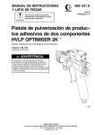 Pistola de pulverización de produc-