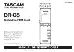 DR-08 Owner`s Manual