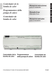 Controlador de la bomba de calor Programmatore della