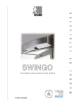 SWINGO - Motor de puertas