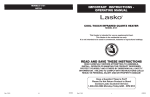 model 6101 - Lasko Products
