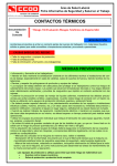 Riesgo 130: Contactos térmicos