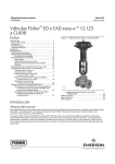 Válvulas Fisher ED y EAD easy-et CL125 a CL600