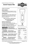 General Purpose Filter - CH