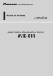 AVIC-X1R - Instructions Manuals