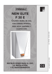 NEW ELITE F 30 E - Repuestos Ferroli Alicante