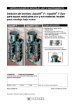 Estación de bombeo Aqualift F / Aqualift F Duo para