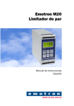 Manual Emotron M20 Limitador de par