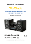 MXonda MXDHS8545 Manual - Recambios, accesorios y repuestos