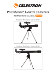 POWERSEEKER • TABLETOP TELESCOPES