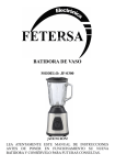BATIDORA DE VASO