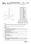 abcde MANUAL DE INSTRUCCIONES 3 VIAS Nº 30