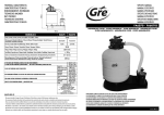 Manual depuradora Gre FA6070