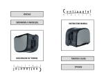CONTINENTAL PLATINUM Manual