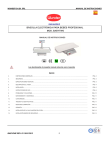 báscula electrónica para bebés profesional mod. babytwo