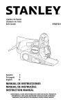Manual Lixadeira de Cinta 720W 3" x 21" 720W
