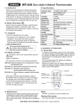 IRT206 Instrctns2R-031808 - General Tools And Instruments