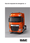 DAF XF Euro 6 - Guía de respuesta de emergencia