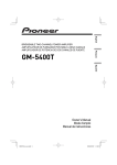 GM-5400T - Pioneer