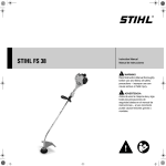 STIHL FS 38 Owners Instruction Manual