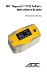 ADC® Diagnostix™ 2150 Pediatric dedo oxímetro de pulso