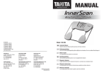 MANUAL - Tanita