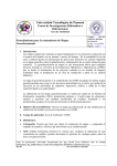 Procedimiento para Levantamiento de Mapas Georeferenciado