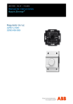 Manual de instrucciones Busch-Dimmer® Regulador de luz 2250 U