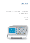 CombiScope® de 100 MHz HM1008-2