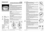 (Manual) Detector multi criterio anal&oacute;gico Modelo