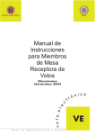 Manual de Instrucciones para Miembros de Mesa